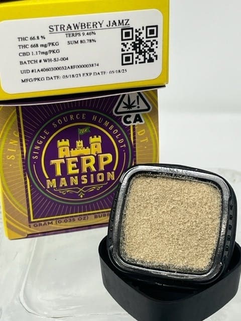 Strawberry Jamz Water Hash