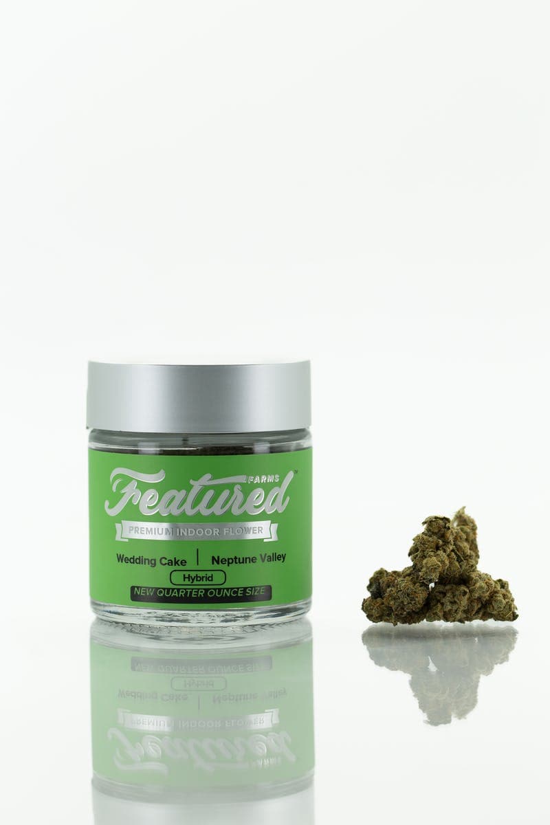 Featured Farms | 1/4oz Premium Indoor Flower | Wedding Cake | 7.0g