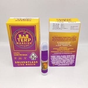Z Chem Live Rosin Vape Cart