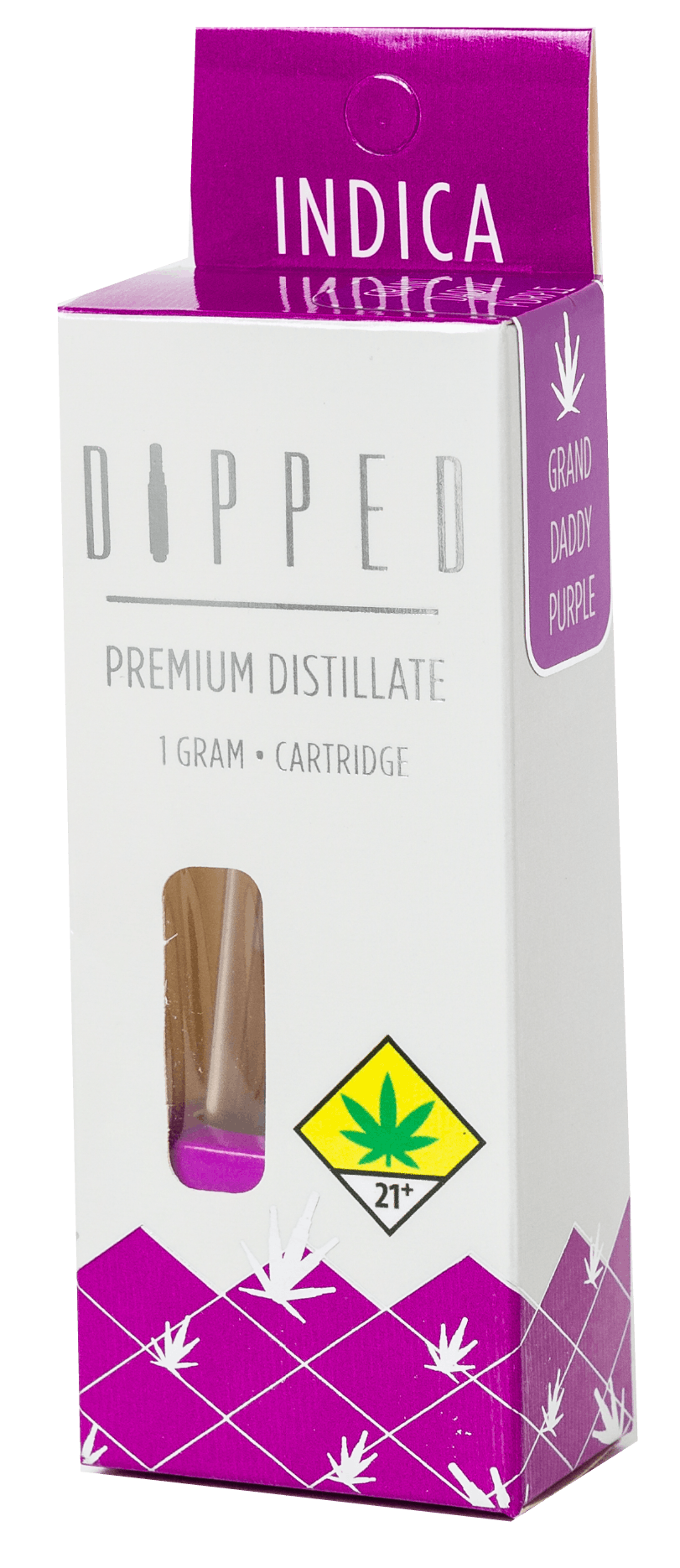 DIPPED Distillate Cartridge- Grand Daddy Purple