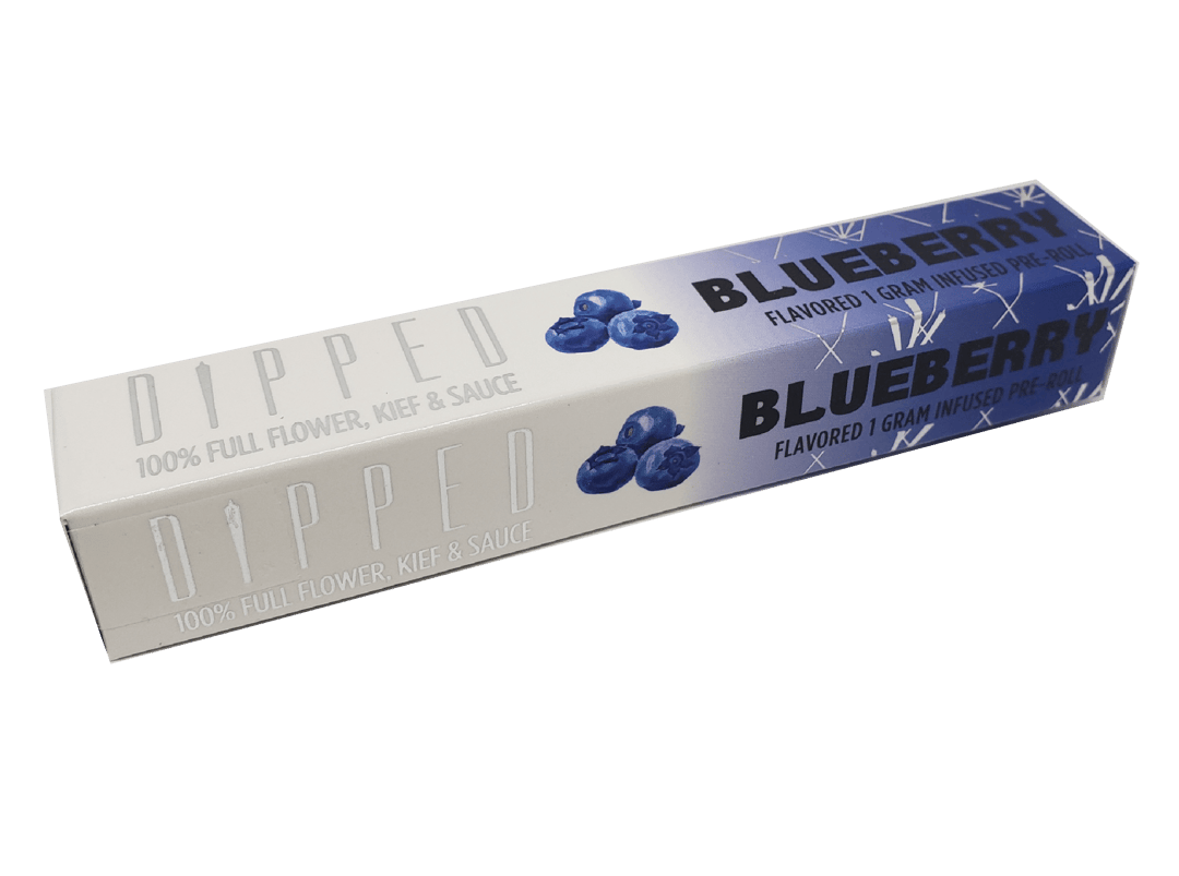 DIPPED Flavored Infused Pre-Roll 1G Blueberry