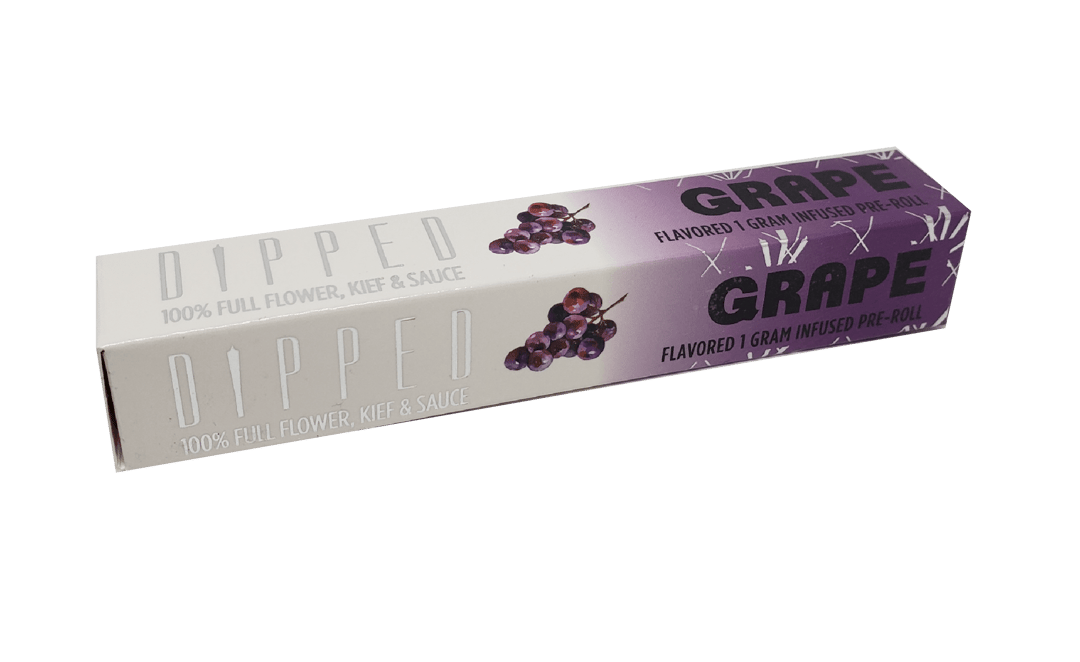 DIPPED Flavored Infused Pre-Roll 1G Grape