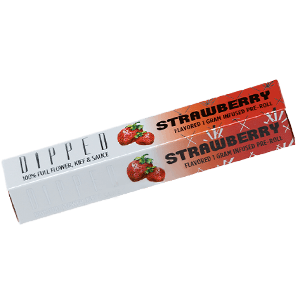DIPPED Flavored Infused Pre-Roll 1G Strawberry