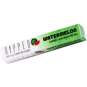 DIPPED Flavored Infused Pre-Roll 1G Watermelon
