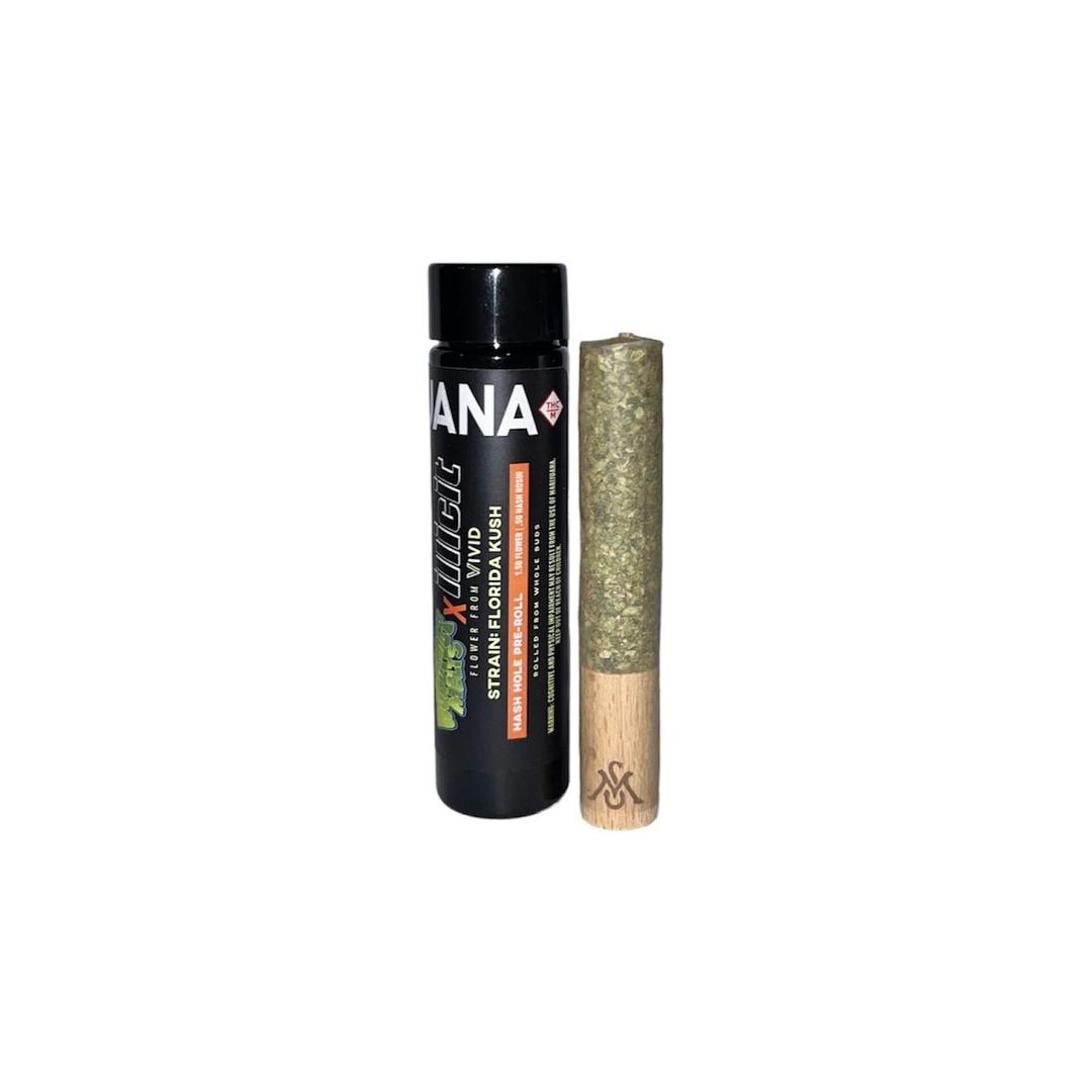 Florida Kush x Blumosa Hash Hole - Rosin Infused Pre-roll 2g