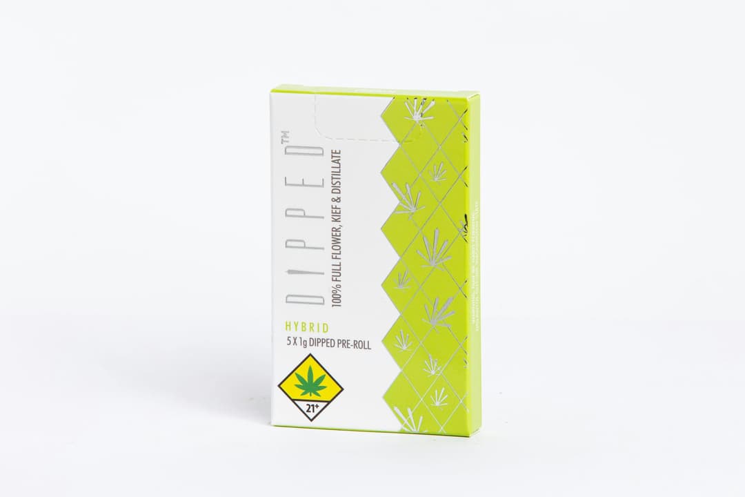 DIPPED Infused Preroll 1G- GG#4 (5 PACK)