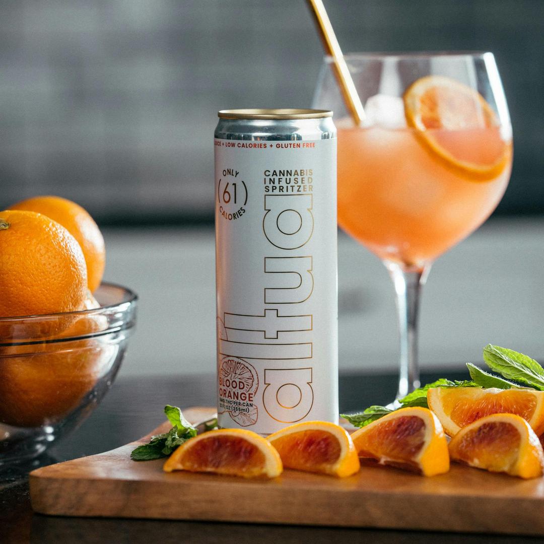Blood Orange Cannabis Infused Spritzer