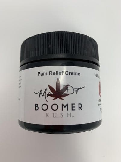Boomer Kush Topical- 300MG 1:1 THC:CBD Creme Deep Heat