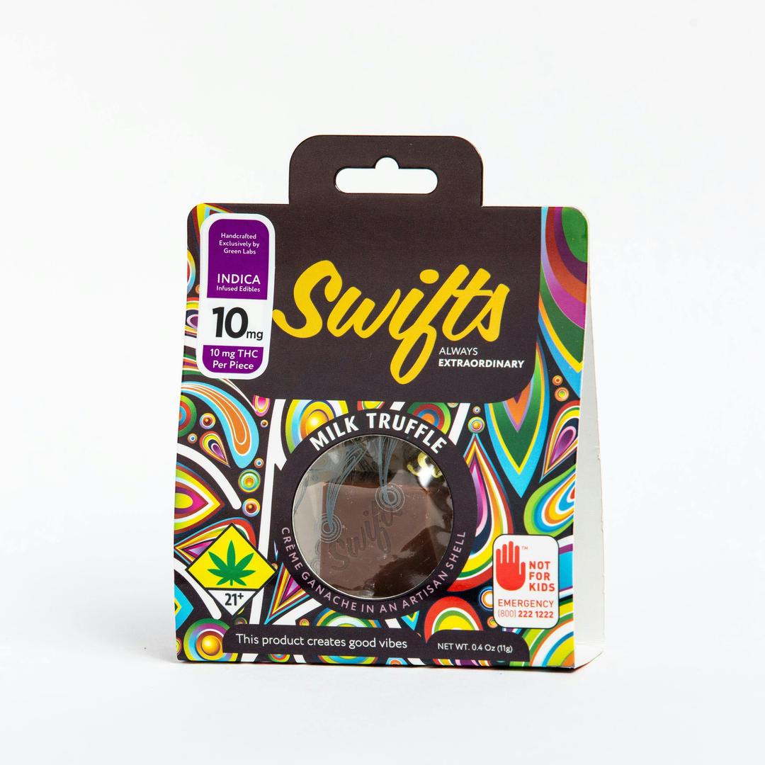 Swifts Truffle Milk Chocolate 10mg Hybrid