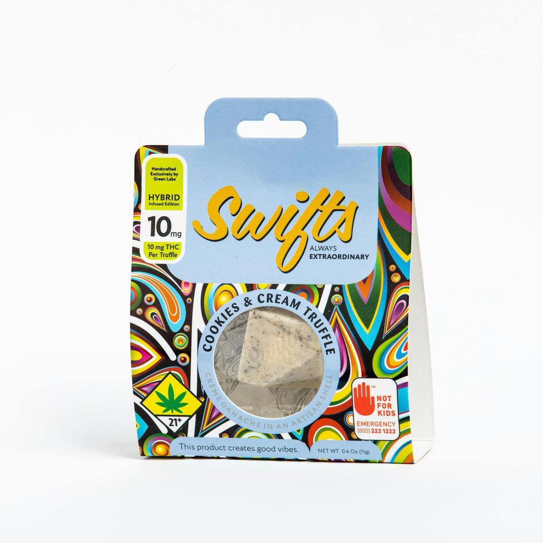 Swifts Truffle Cookies & Cream 10mg Hybrid