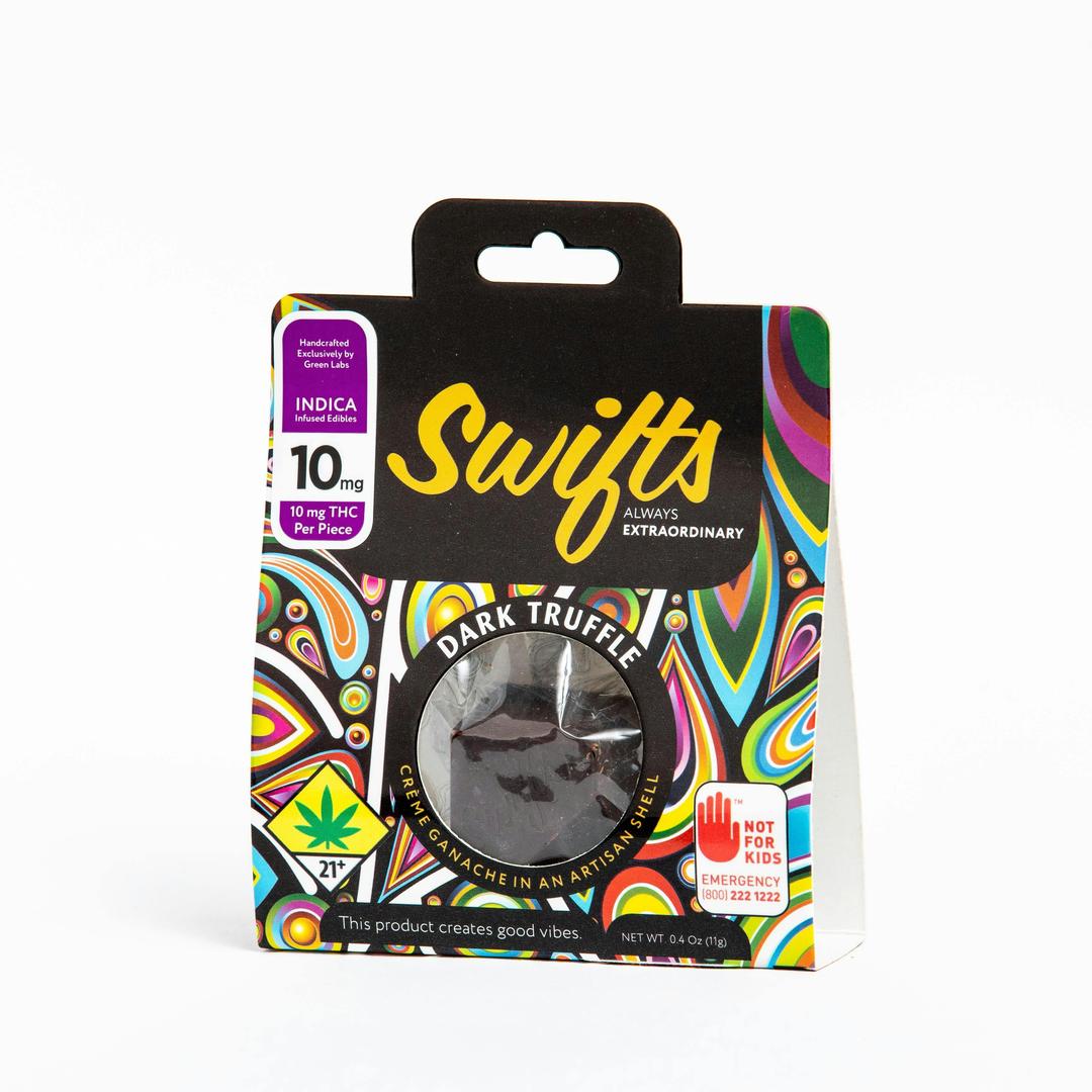 Swifts Truffle Dark Chocolate 10mg Sativa