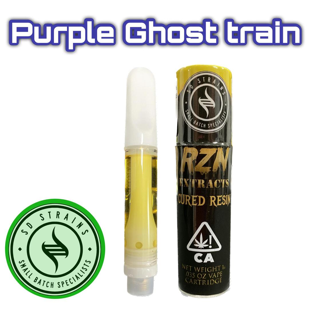 RZN Extracts Cured Resin "Purple Ghost Train"