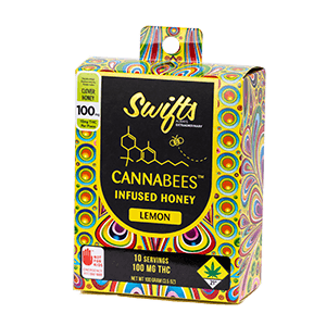 Swifts Cannabees Honey Lemon 100mg THC