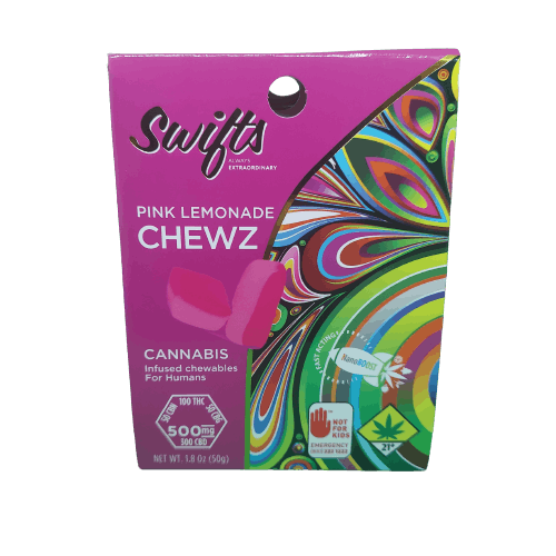 Swifts Chewz Pink Lemonade Max 500mg