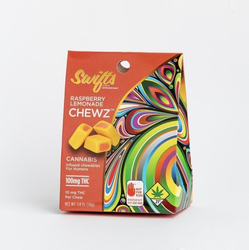 Swifts Chewz Raspberry Lemonade 100mg