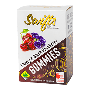 Swifts Gummies Cherry and Black Raspberry