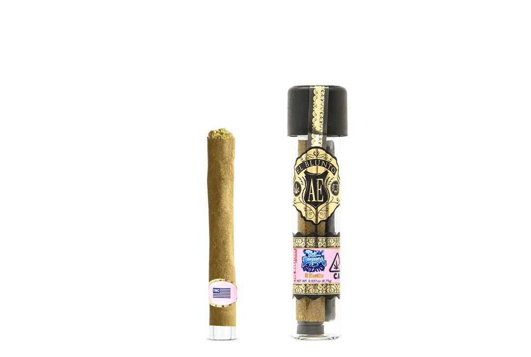 El Bluntito x Marathon - Blue Bubblegum Gelato - .75G Cigarillo