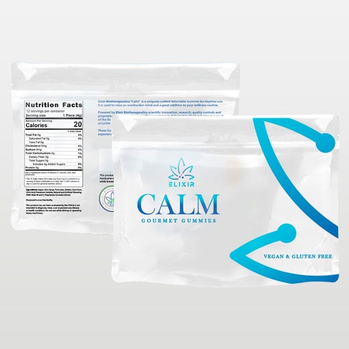 Blue Raspberry Calm Gummies - CBD