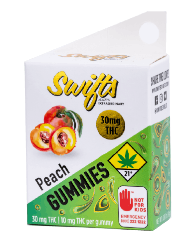 Swifts Gummies Peach- 30mg