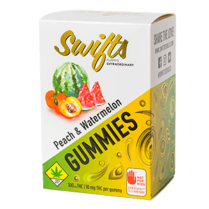 Swifts Gummies Peach and Watermelon