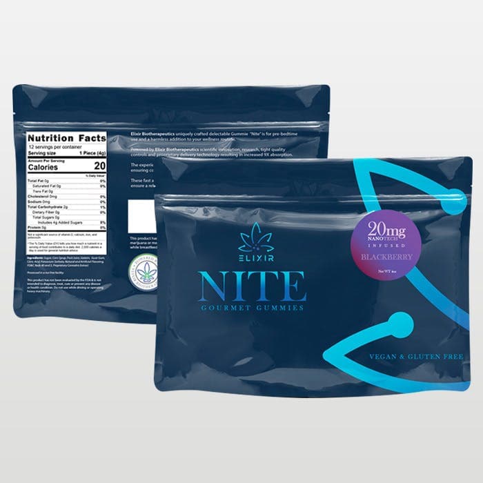 Very Berry Nite Gourmet Gummies - CBD
