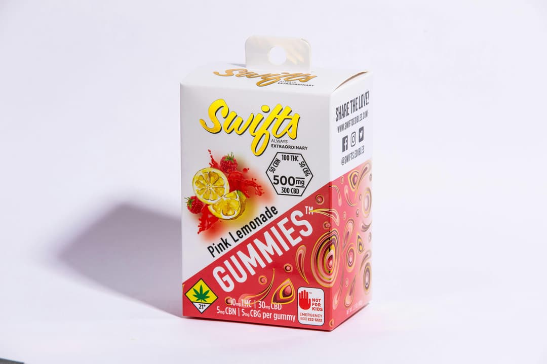 Swifts Gummies Pink Lemonade MAX 500MG