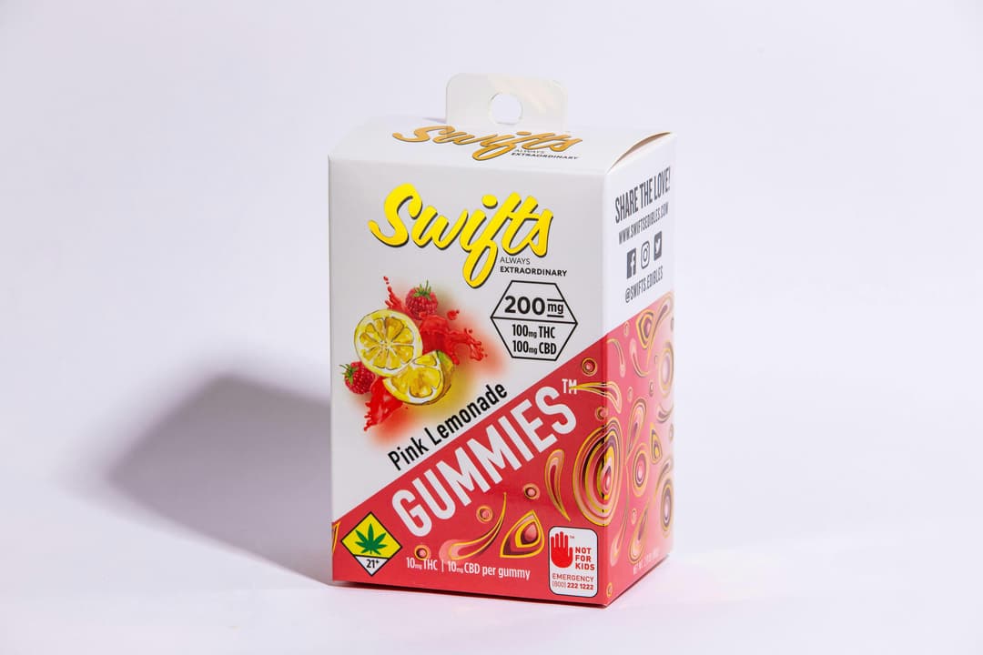 Swifts Gummies Pink Lemonade 1:1 200mg