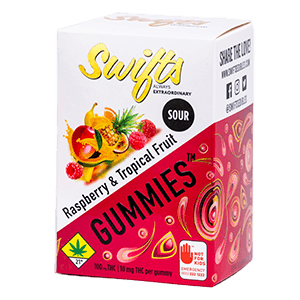 Swifts Gummies Raspberry-30mg