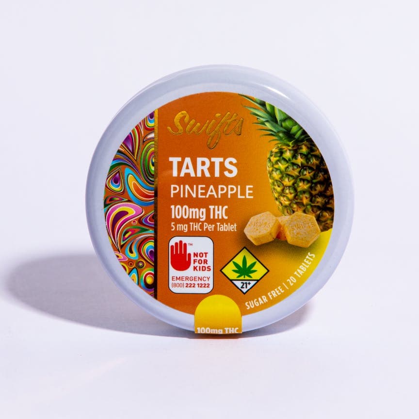 Swifts Tarts Pineapple 100mg