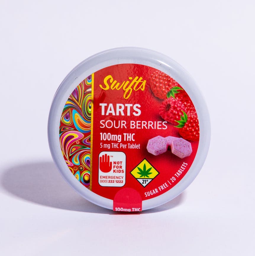 Swifts Tarts Sour Berries 100mg
