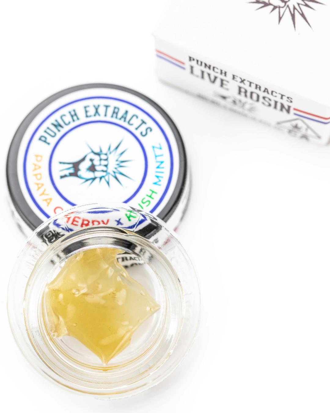 Punch - Live Rosin - Papaya Cherry x Kush Mintz- Tier 4