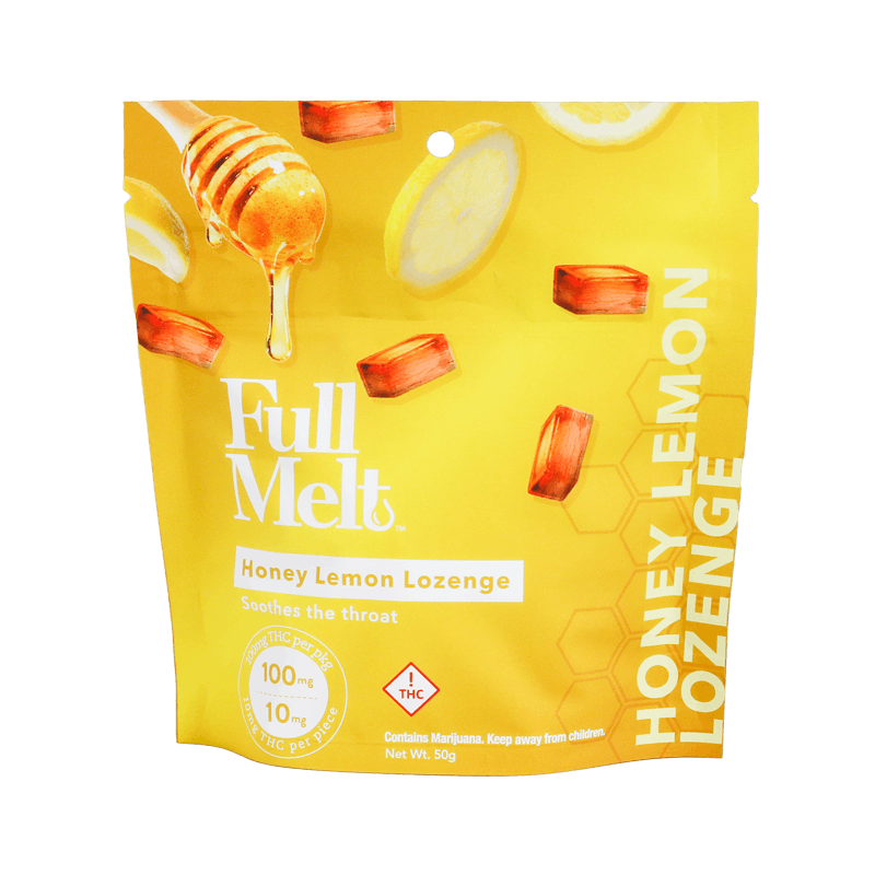 FULL MELT HONEY MENTHOL LOZENGE 10PK THC 100MG
