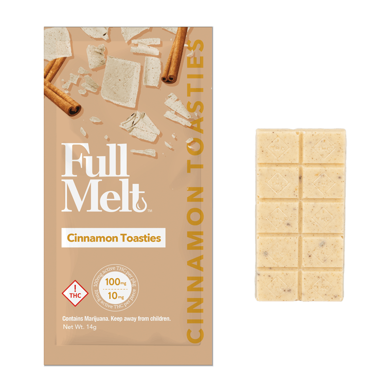 FULL MELT CINNAMON TOAST BAR THC 100MG