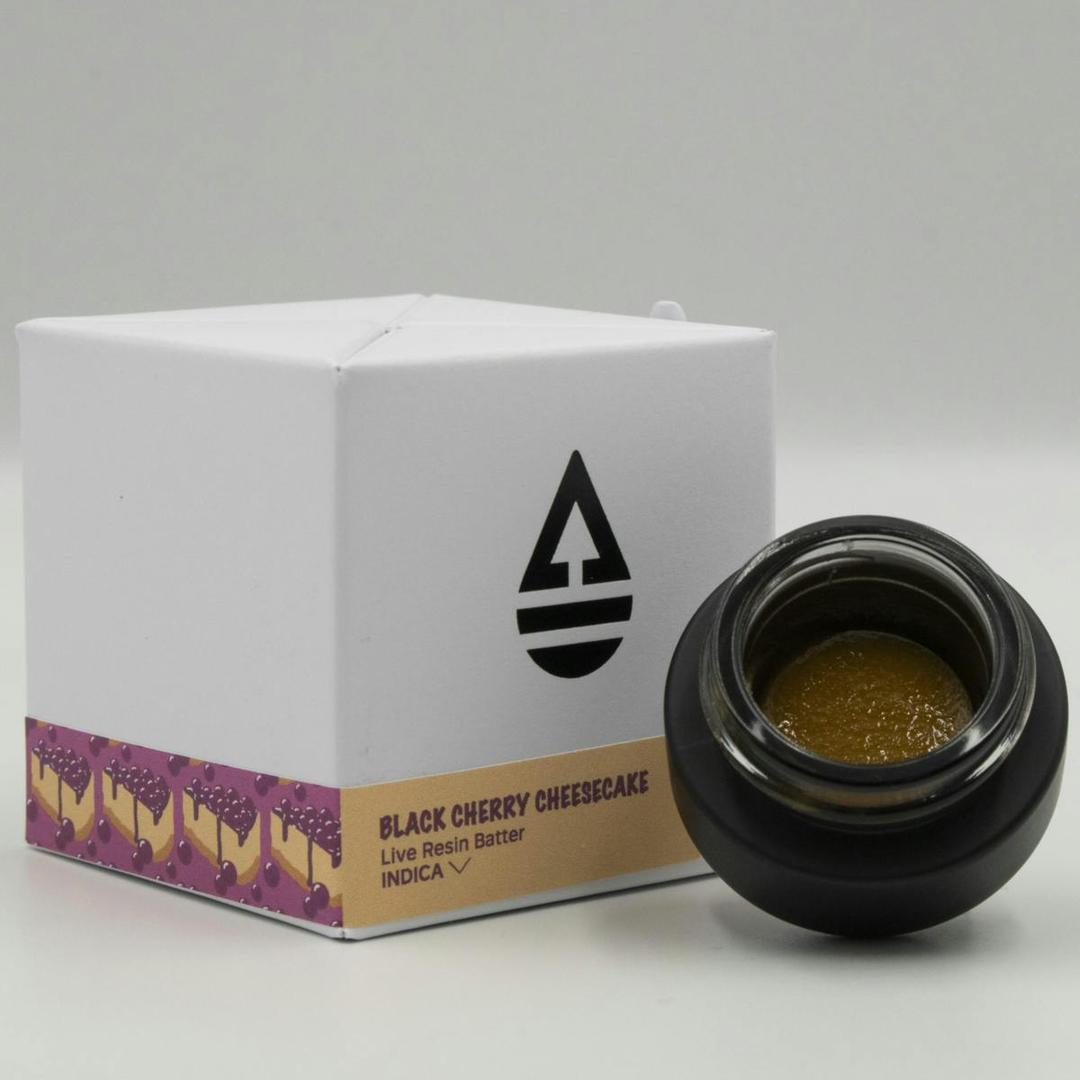 Black Cherry Cheesecake | Live Resin Batter 1g | Indica