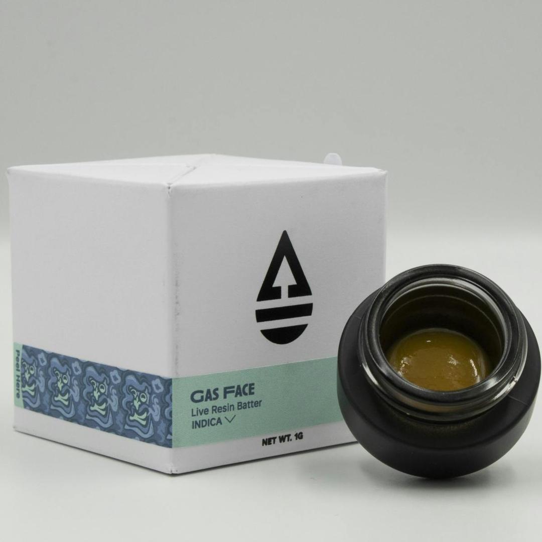 Gas Face | Live Resin Batter 1g | Indica