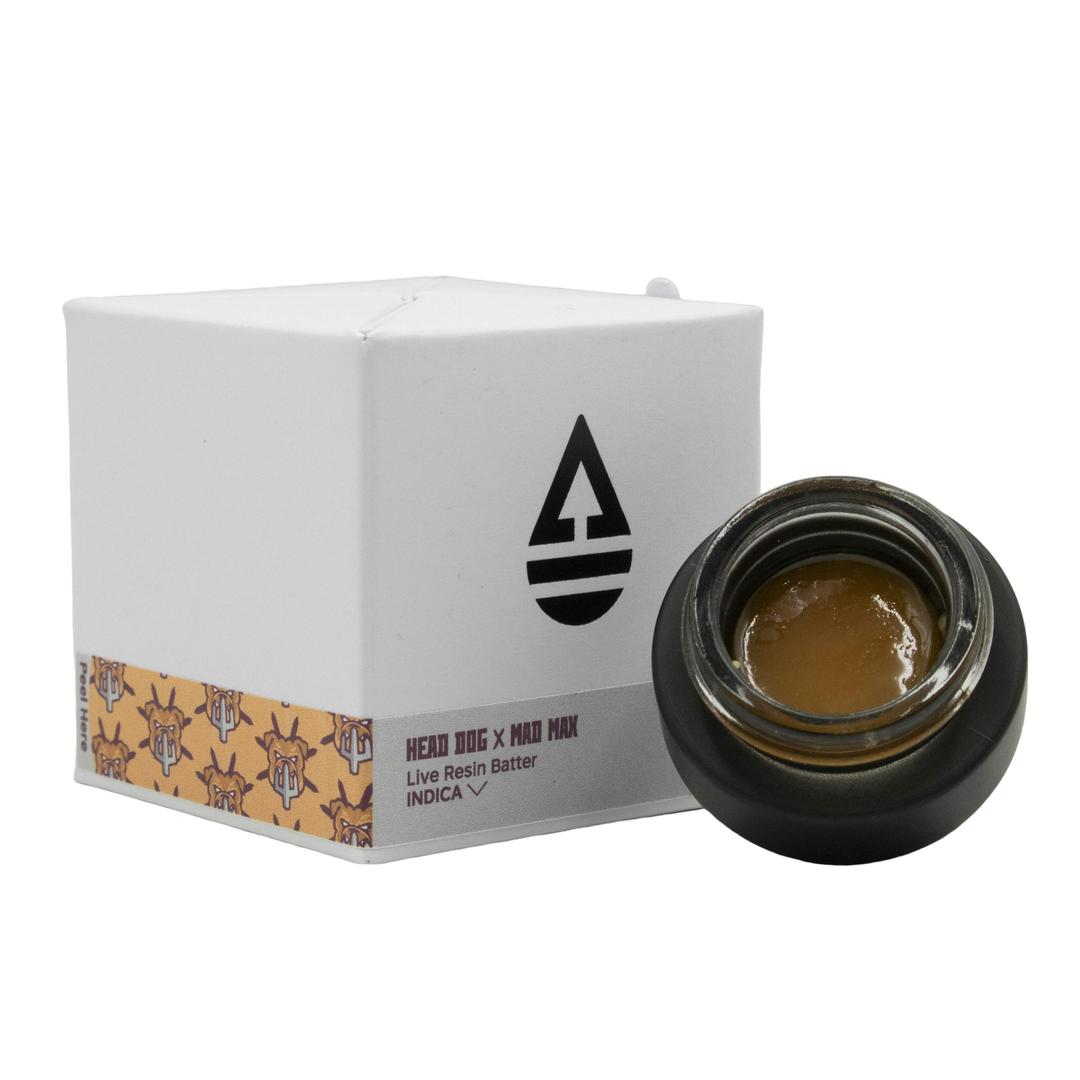 Head Dog x Mad Max | Live Resin Batter 1g | Indica