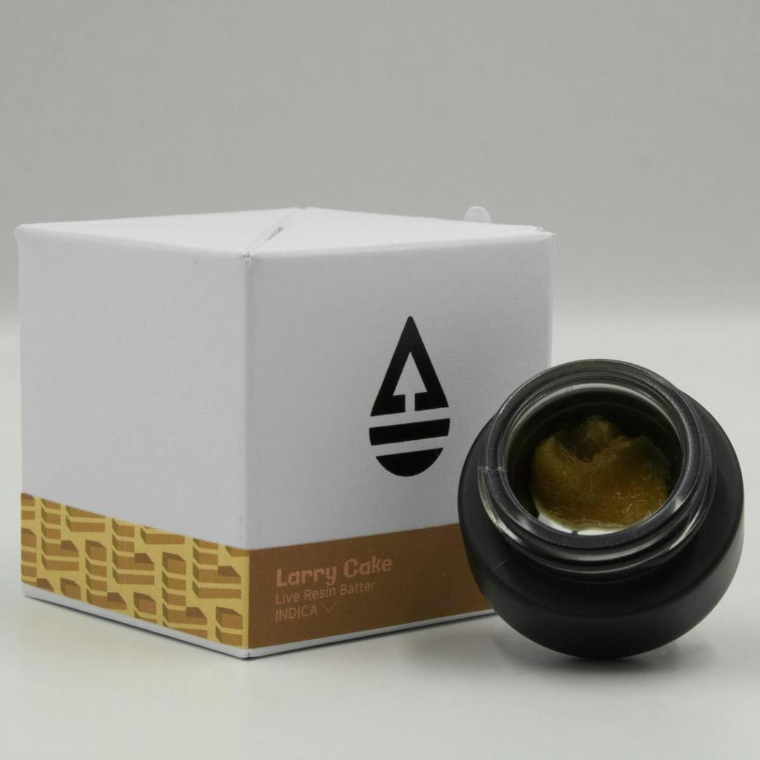 Larry Cake | Live Resin Batter 1g | Indica