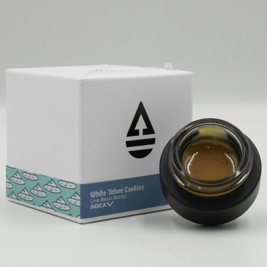 White Tahoe Cookies | Live Resin Batter 3.5g | Indica