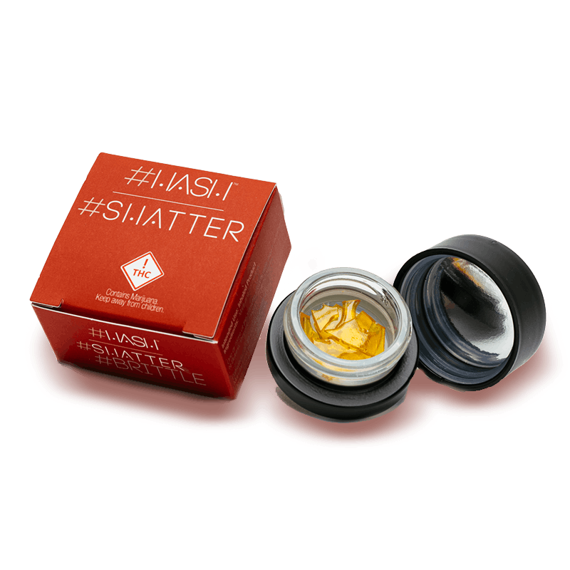 HASH SHATTER BRITTLE 1G INDICA DOMINANT (MED)
