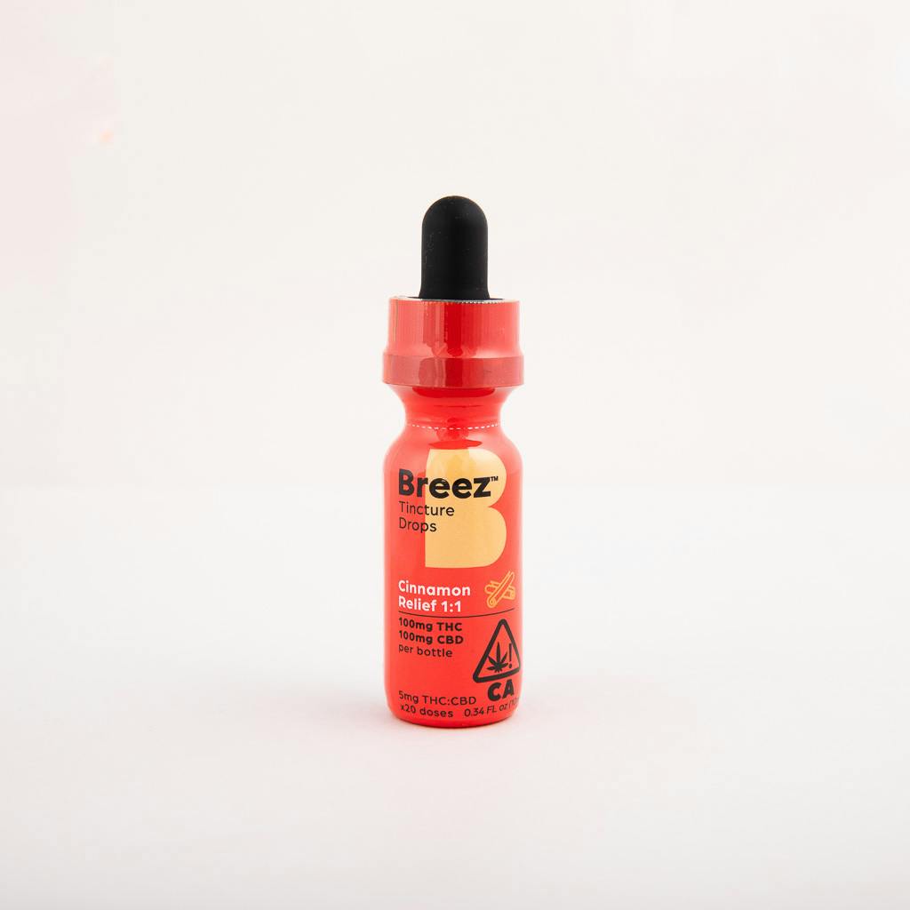 Breez Cinnamon Relief 1:1 Drops (Small)