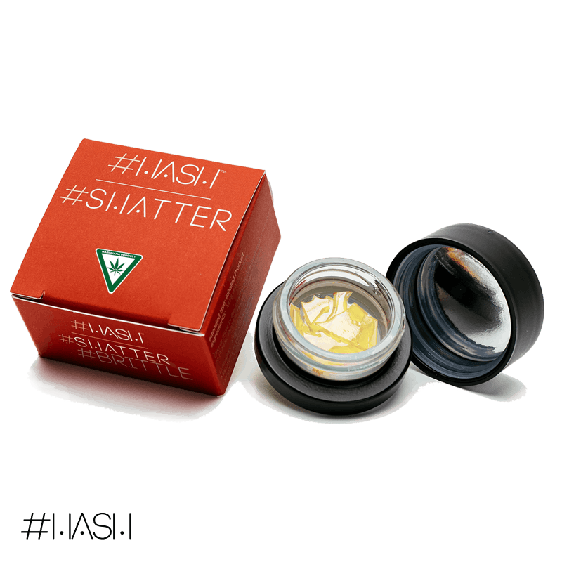 HASH SHATTER BRITTLE 1G SATIVA DOMINANT (REC)