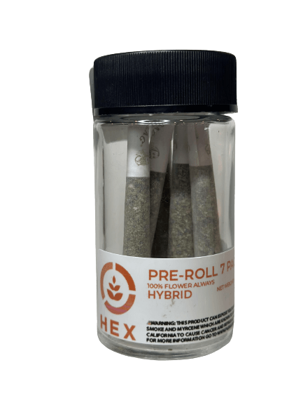 HEX | Lemon Cherry Gelato Pre-Rolls 7 Pack | 4.9G