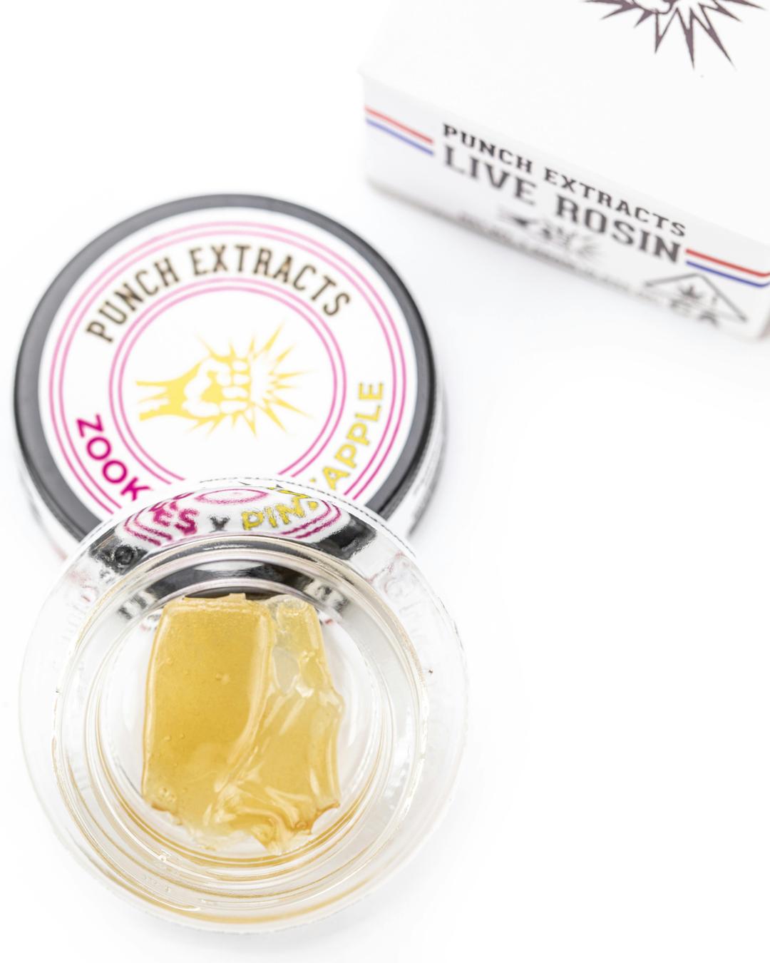 Punch - Live Rosin - Zookies x Pineapple - Tier 4
