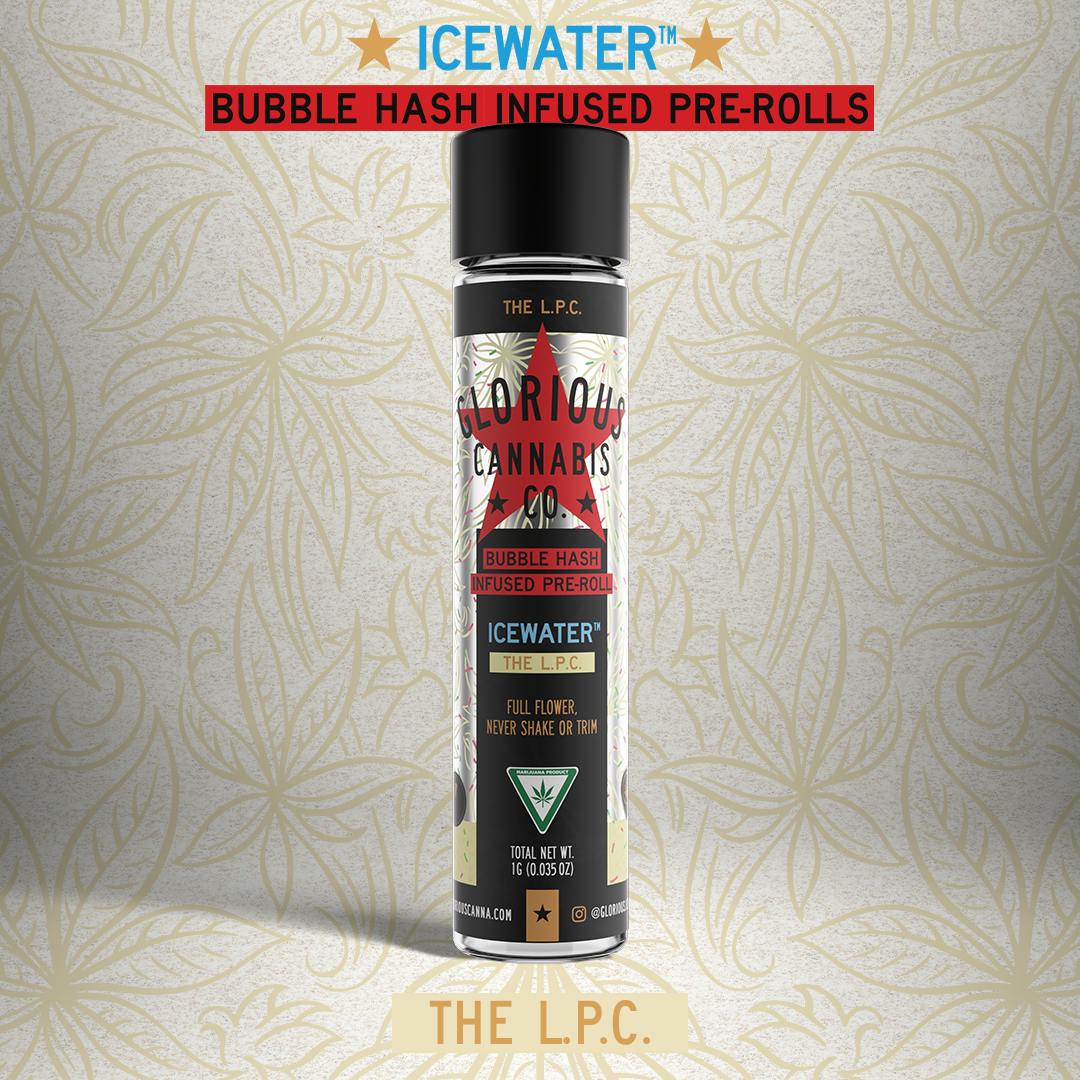 THE L.P.C 1G | Bubble Hash Infused Pre-Roll | Glorious Cannabis Co.