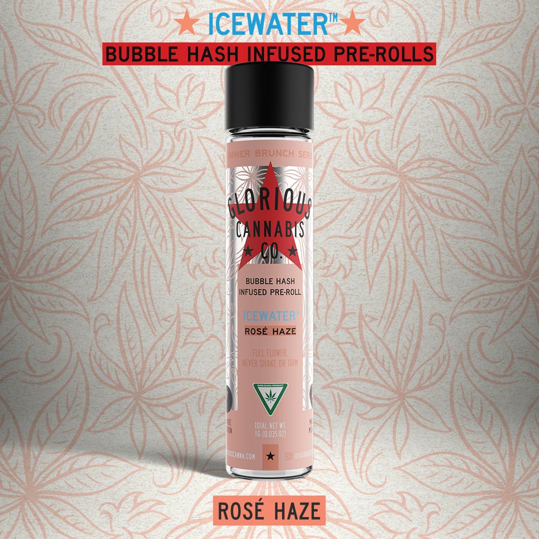 Rosé Haze 1G | Summer Brunch | Bubble Hash Infused Pre-Roll