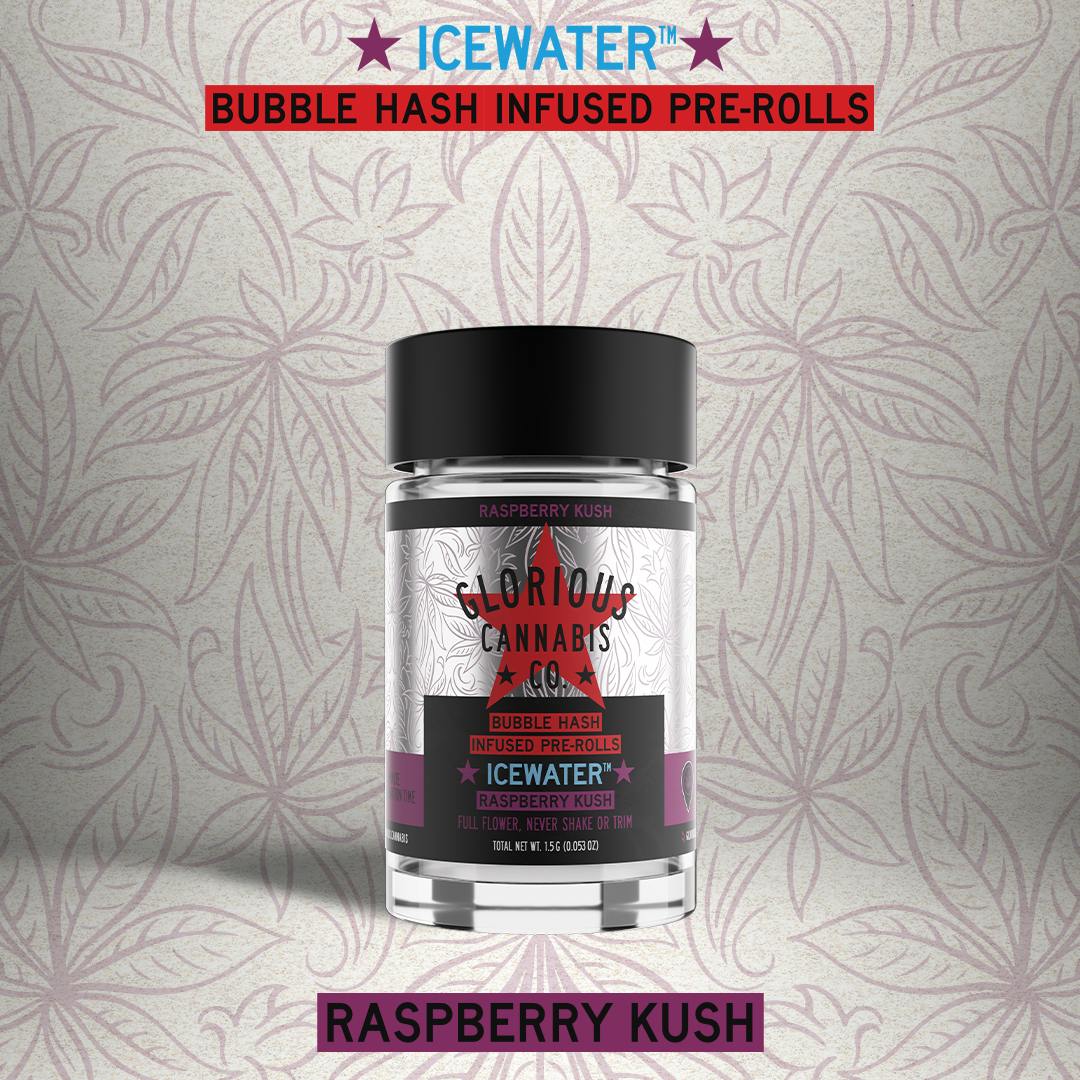 Raspberry Kush Multi Pack | Bubble Hash Infused | Glorious Cannabis Co.