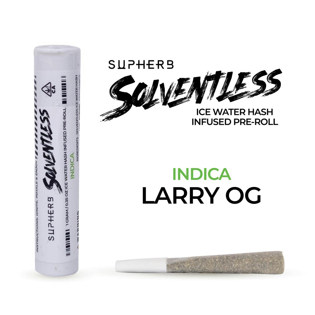 Supherb - Larry Og Indica Rosin Preroll 1g