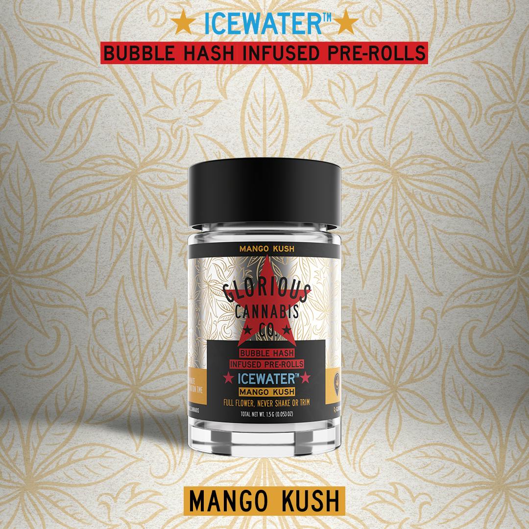 Mango Kush Multi Pack | Bubble Hash Infused | Glorious Cannabis Co.