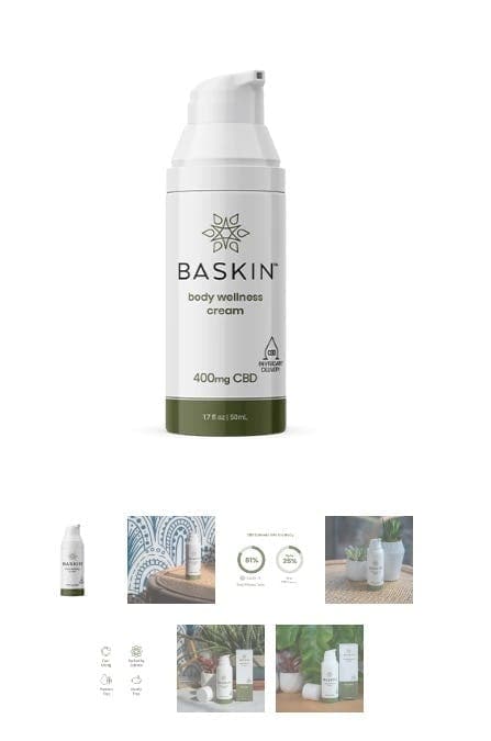 CBD Body wellness cream