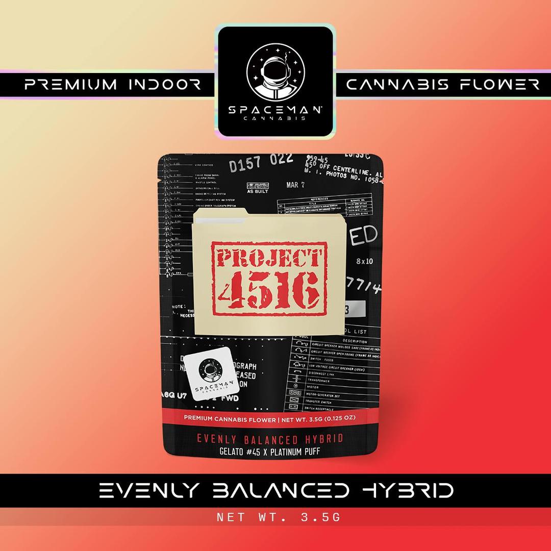 Spaceman - 3.5g Flower - Project 4516